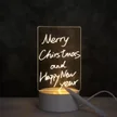 Veilleuse 3D - Lampe LED 3D Réécrivable - Vue supplémentaire